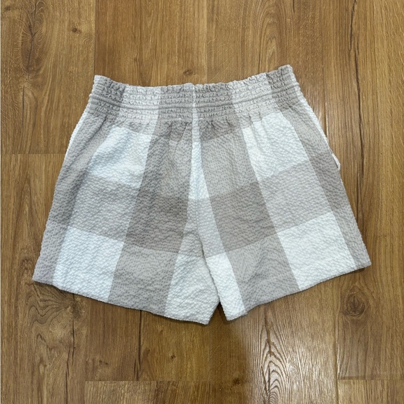 LOFT Lou & Grey Gingham Triple Cloth Shorts - Picture 4 of 5